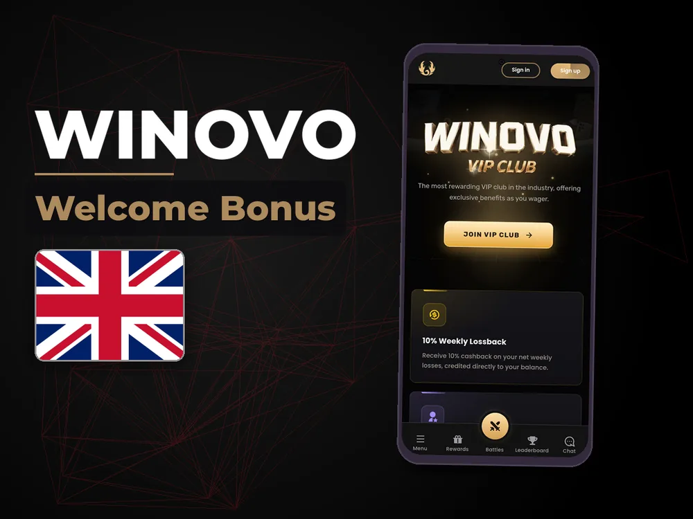 Winovo - Welcome Bonus