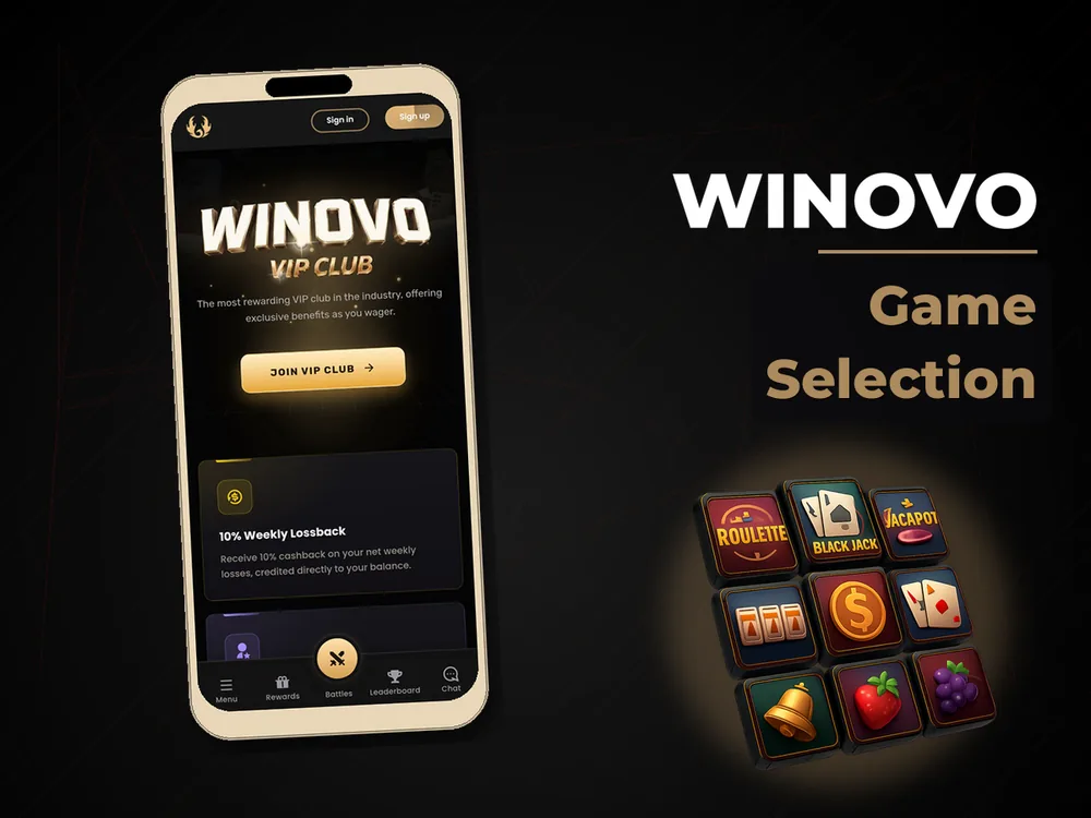 Winovo - Game Selection