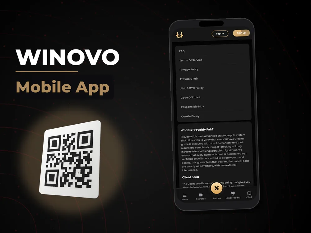 Winovo - Mobile App