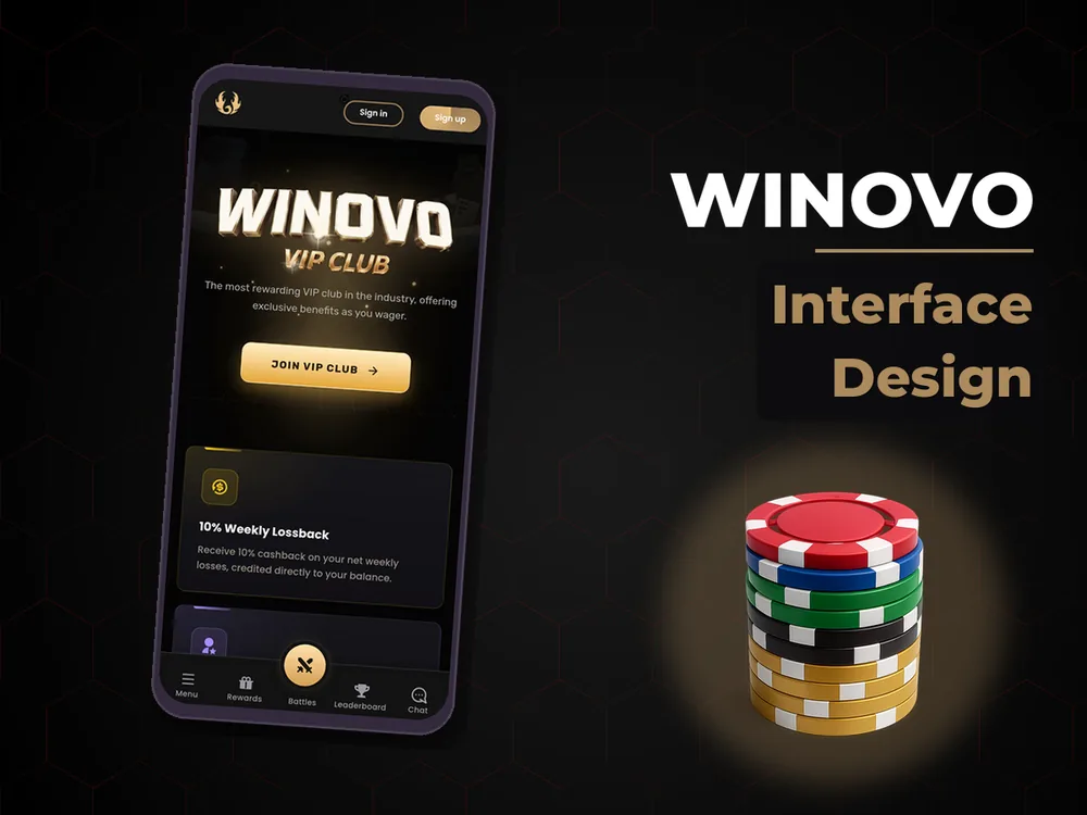 Winovo - Interface Design