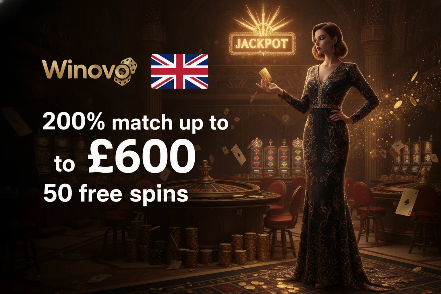 Winovo Official Casino and Sports Betting Platform for UK Players