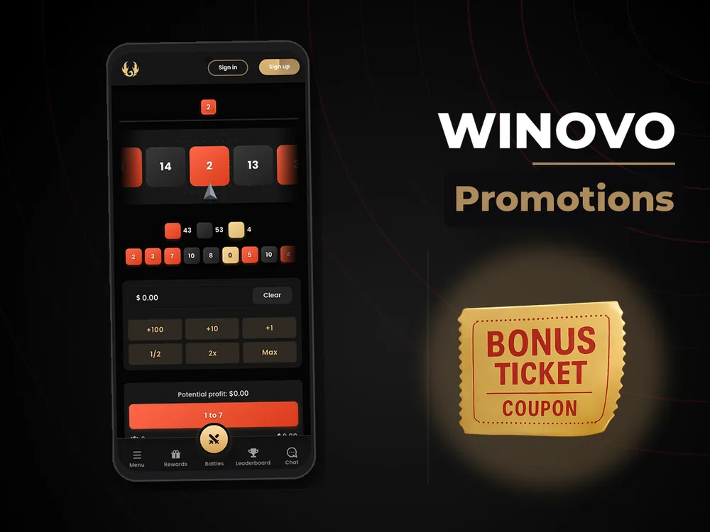 Winovo - Promotions